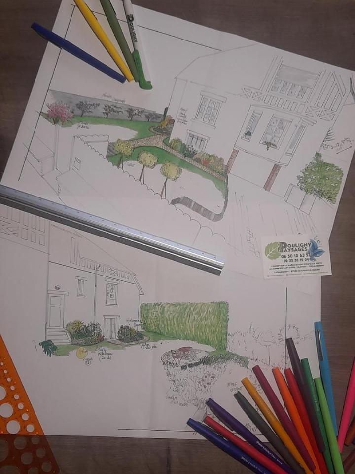 Création de jardin près de Gournay-le-Guérin<br/>Création de jardin dans les environs de Gournay-le-Guérin<br/>Création de jardin à Gournay-le-Guérin